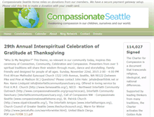 Tablet Screenshot of compassionateseattlehome.org